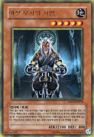 No.5170 【韓国版】六武衆の師範